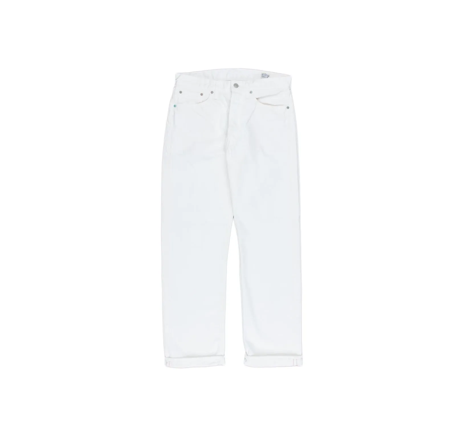 105 Standard Fit | White Denim