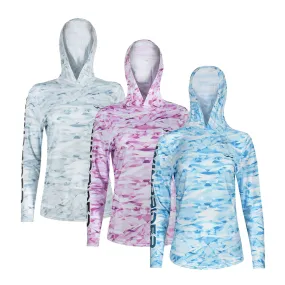 3 Pack Women's HELIOS™ Hooded Sun Shirts