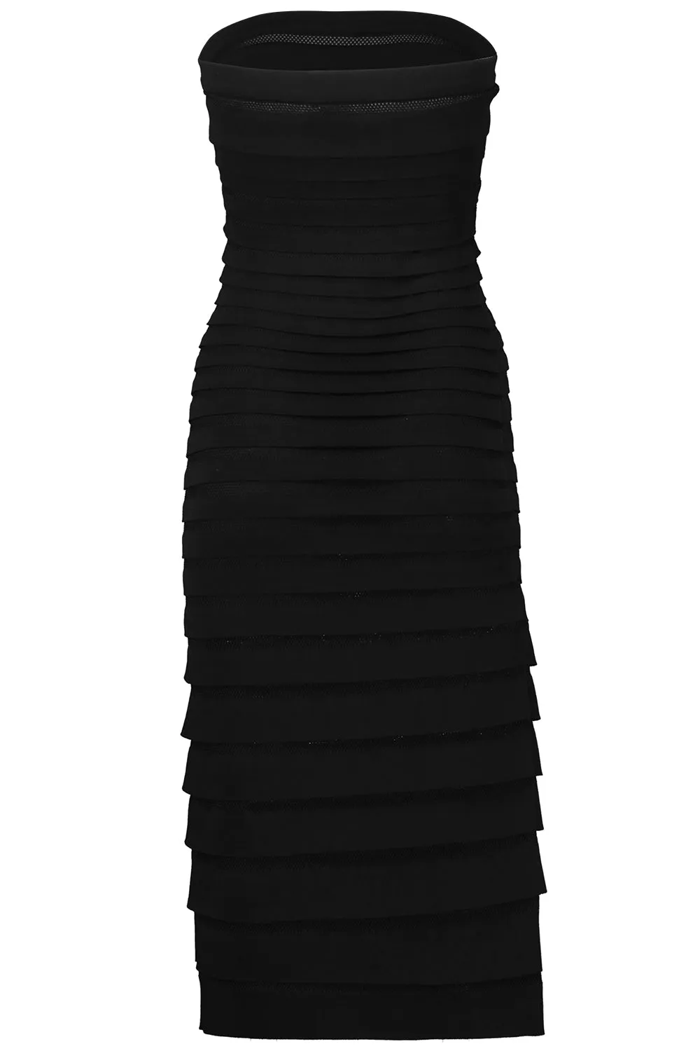 3D Stripe Dress
