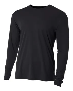 A4 Long Sleeve Cooling Performance Crew (N3165)(NW3002)