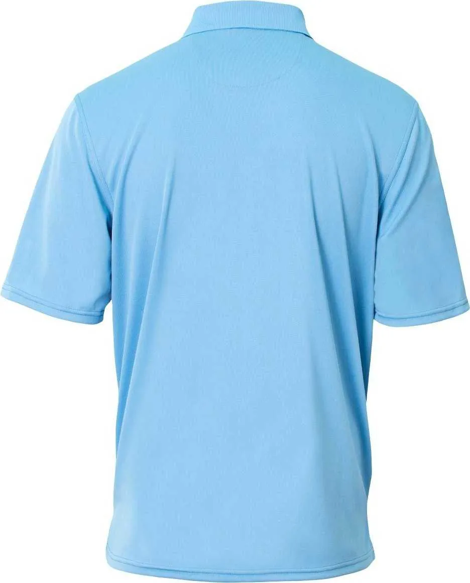 A4 N3040 Adult Essential Polo - Light Blue