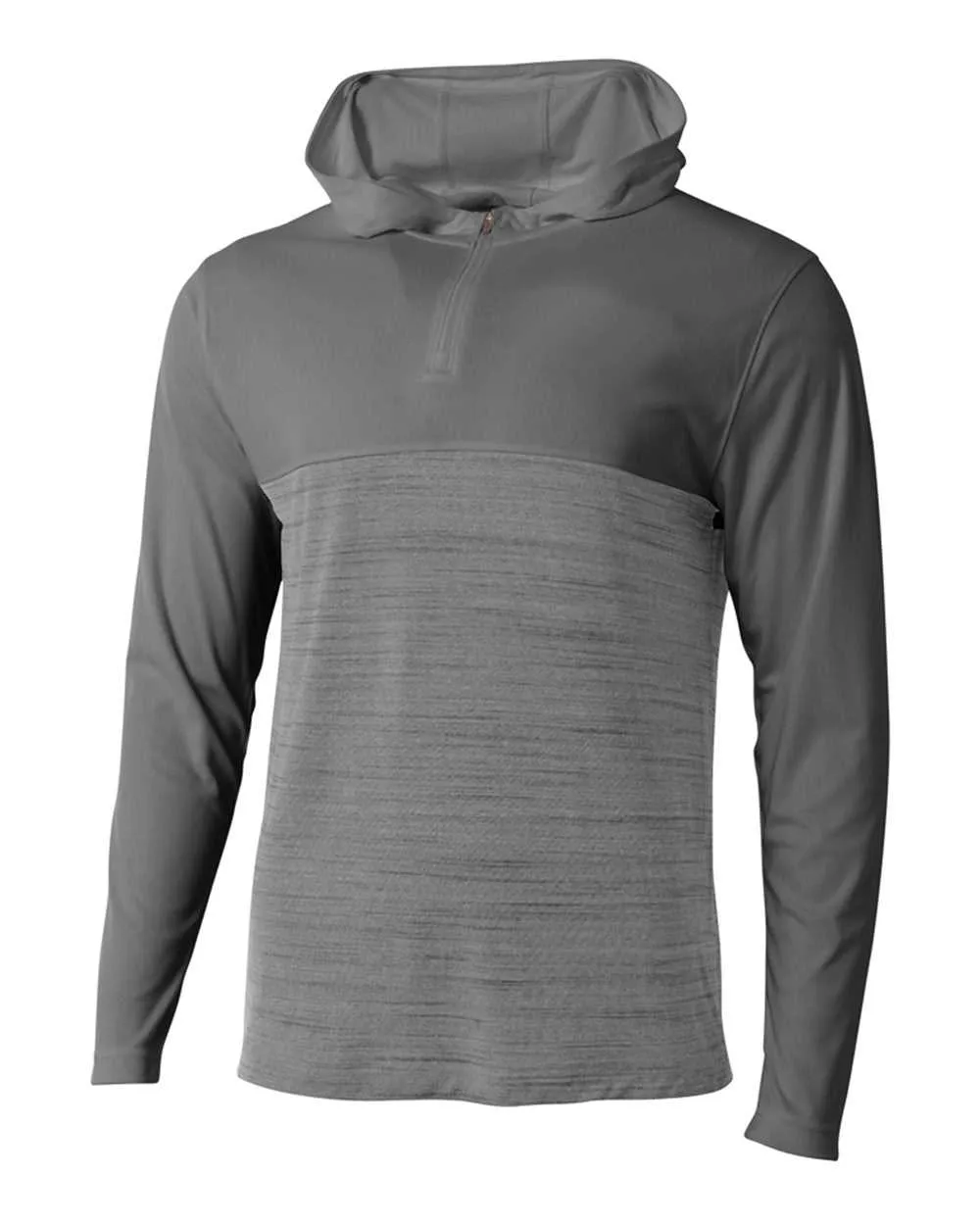 A4 N4013 The Slate Quarter Zip - Graphite