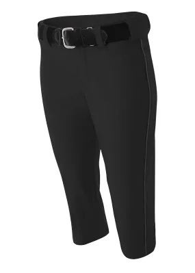 A4 Women's Softball Pants with Piping