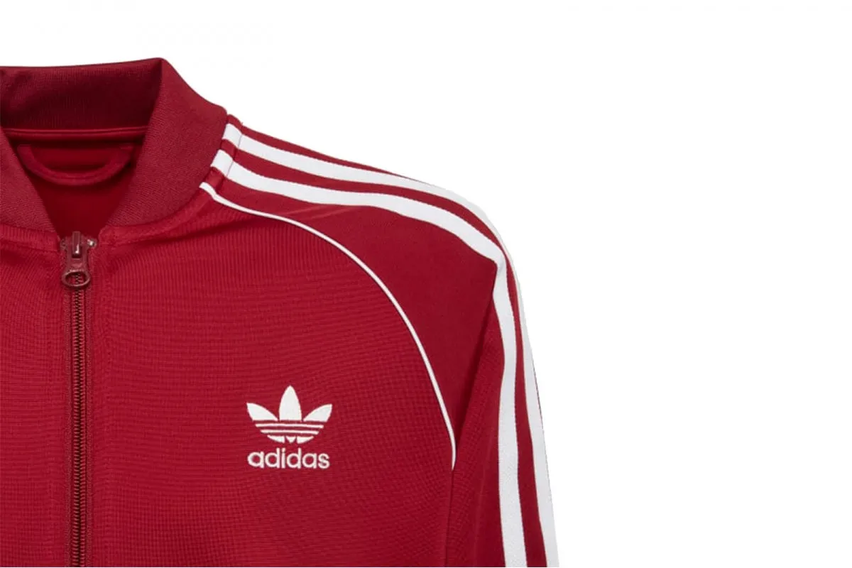 Adidas Kid's Originals Track Jacket Collegiate Burgundy