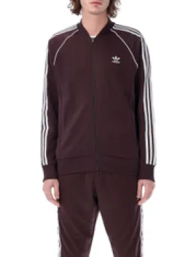 Adidas Originals Logo Embroidered Zip-Up Track Jacket