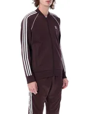 Adidas Originals Logo Embroidered Zip-Up Track Jacket