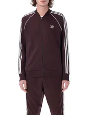 Adidas Originals Logo Embroidered Zip-Up Track Jacket