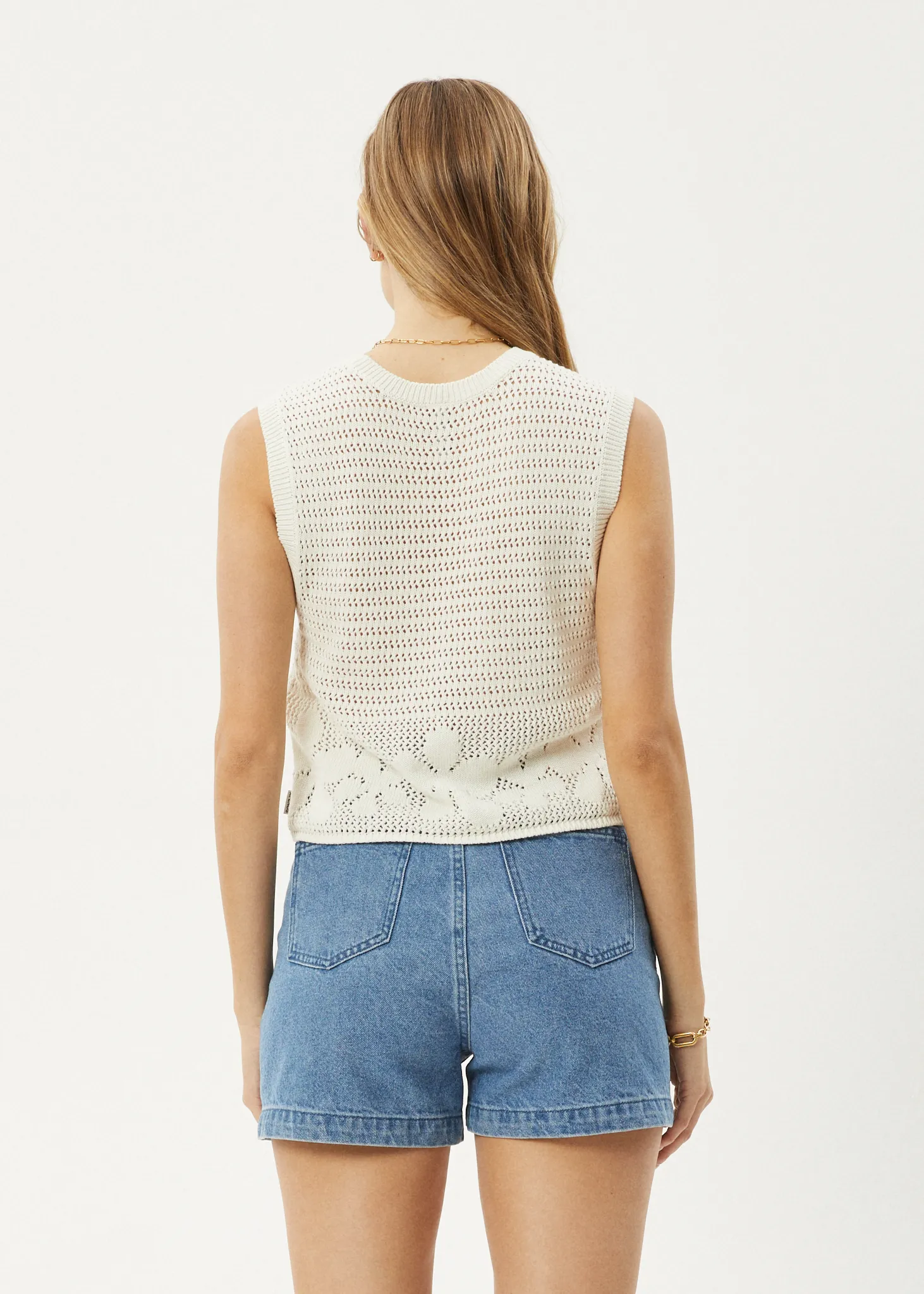 AFENDS Womens Saint - Knit Top - White