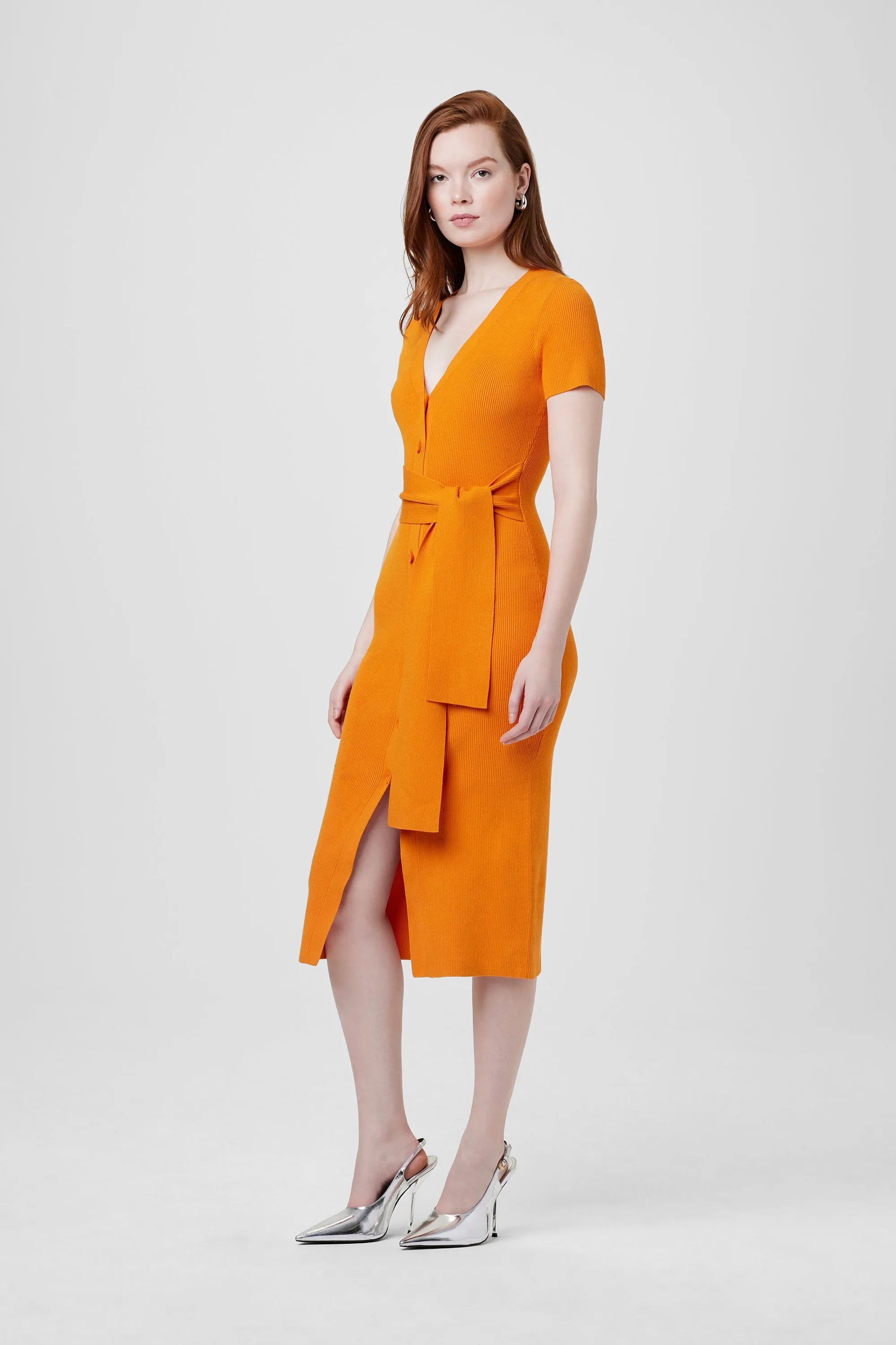 Agnes Tie Front  Dress