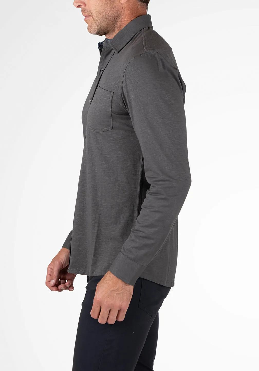 Airotec® Slim Fit Jersey Knit Shirt