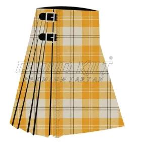 Alisa Gold Premium Tartan Kilt