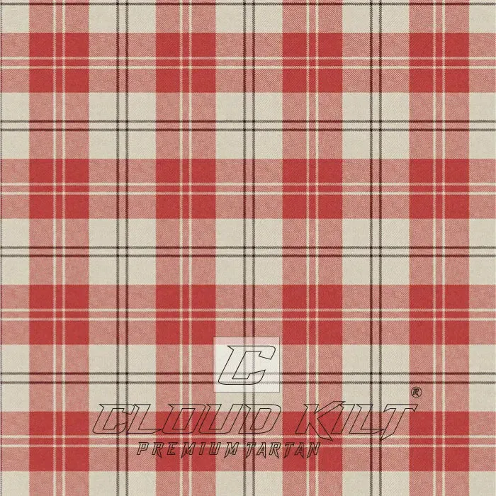 Alisa Red Premium Tartan Kilt