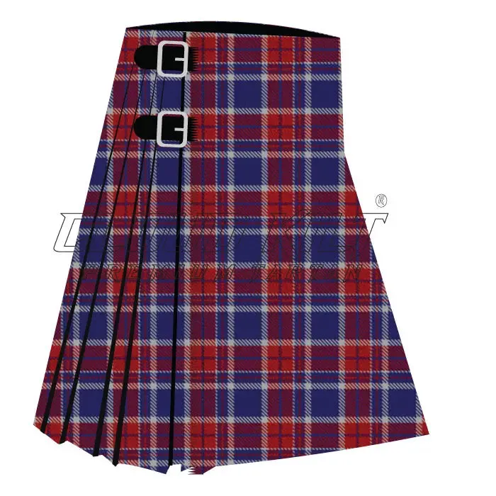 America Eagle version Premium Tartan Kilt