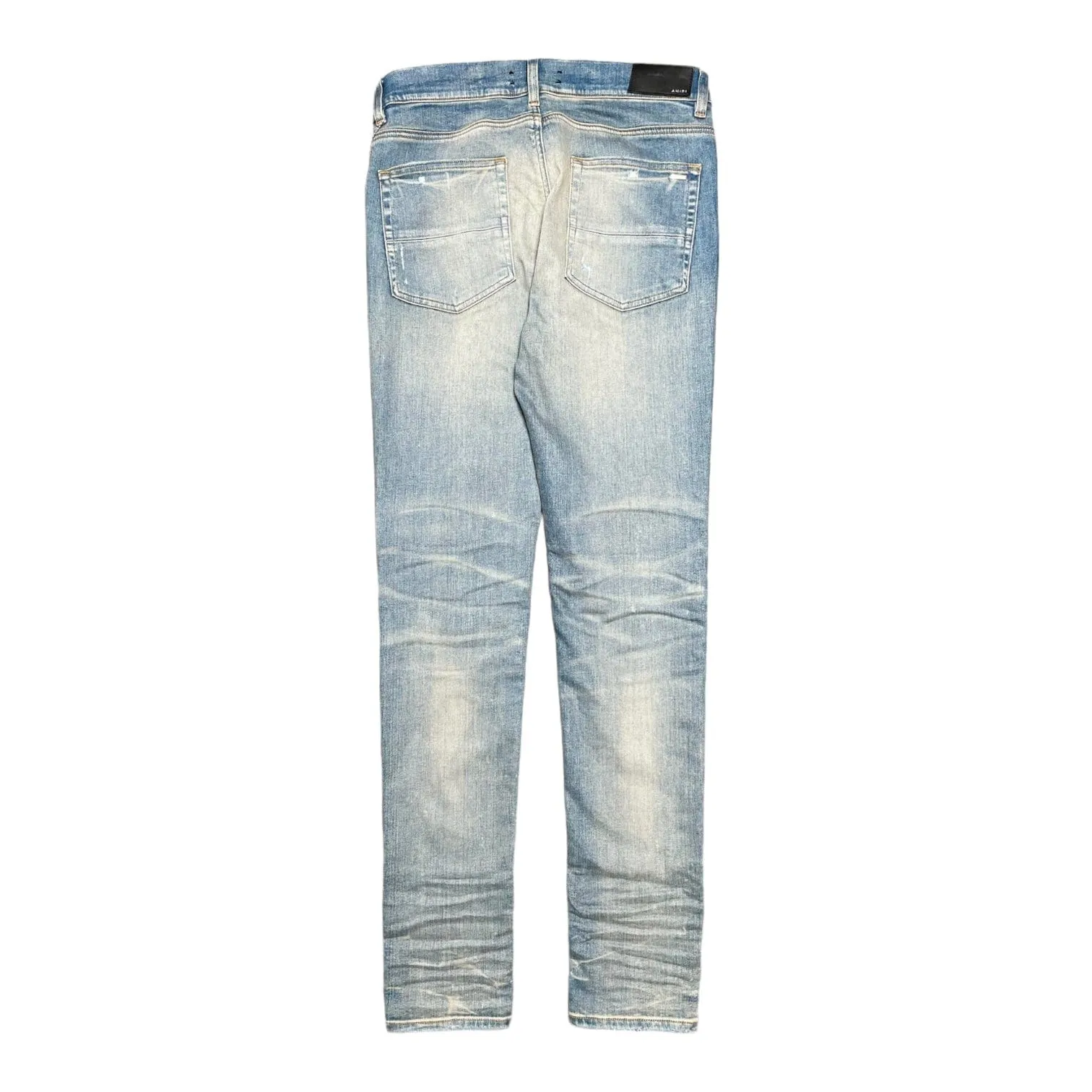 Amiri Denim Repair Thrasher Jeans Clay Indigo