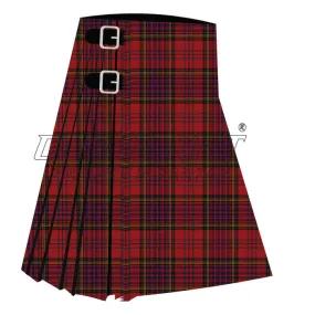 Anderson of Kinnedear Red Premium Tartan Kilt