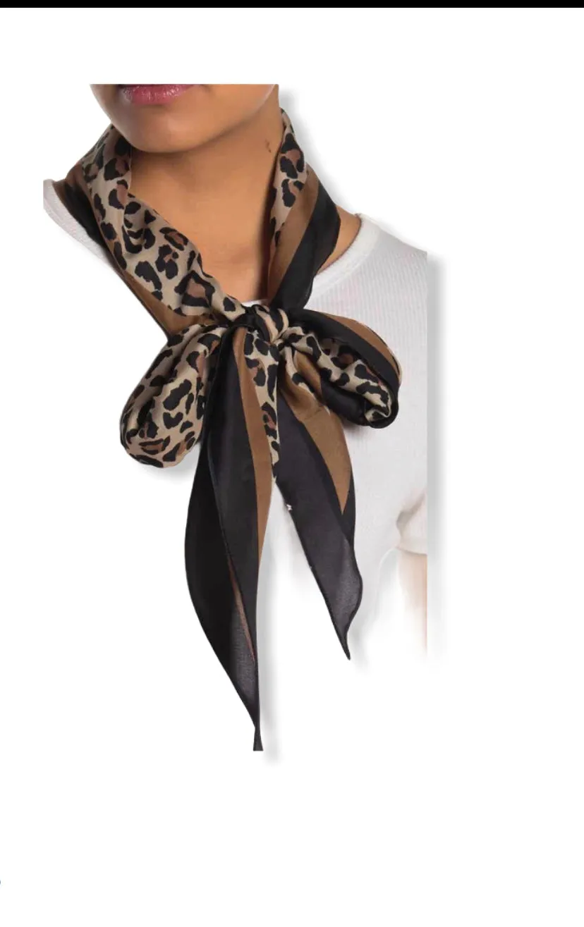 Animal Print Kite Scarf