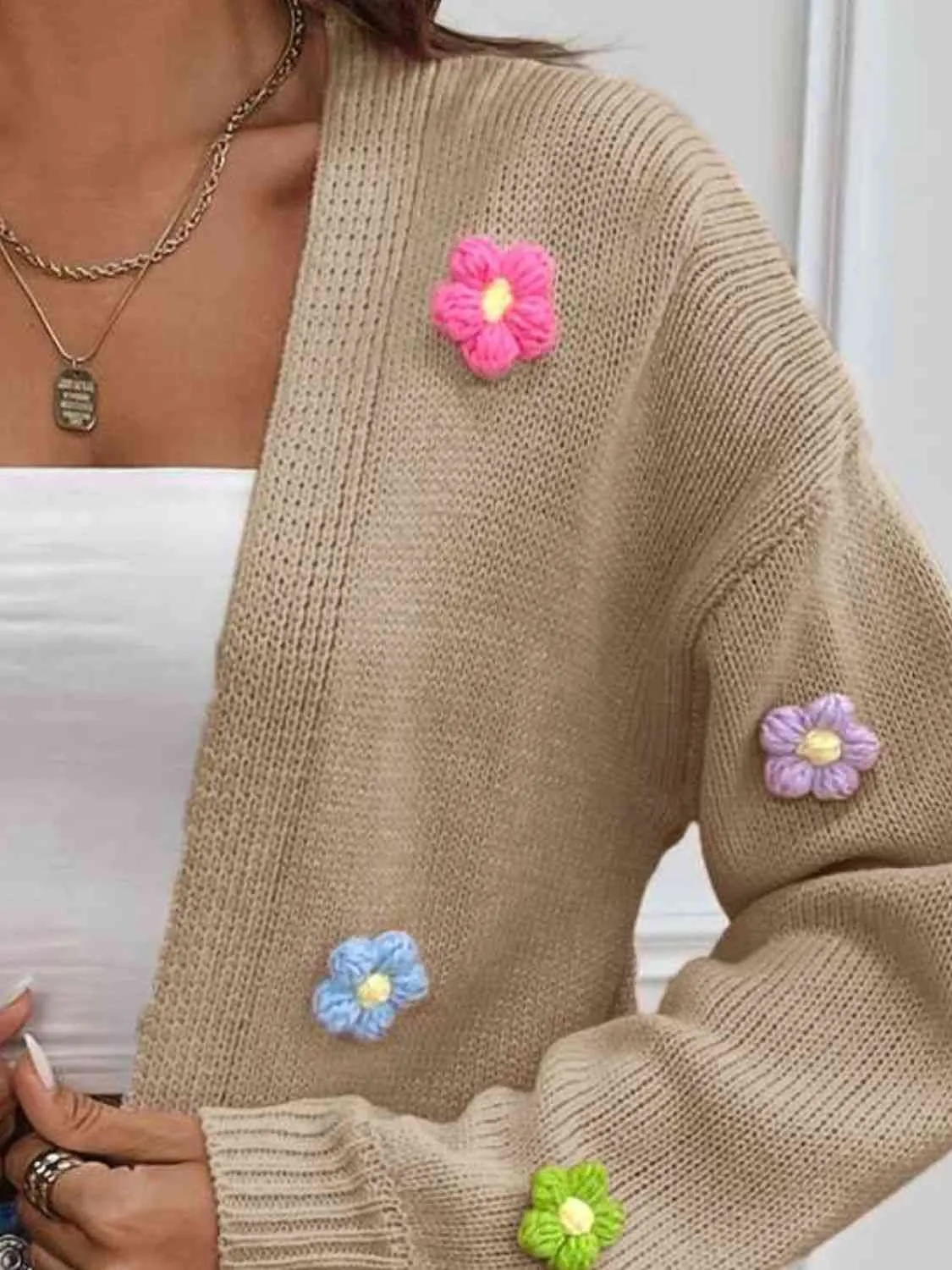 *APP EXCLUSIVE* Floral Long Sleeve Cardigan