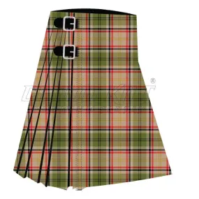 Asman Day Tan Premium Tartan Kilt