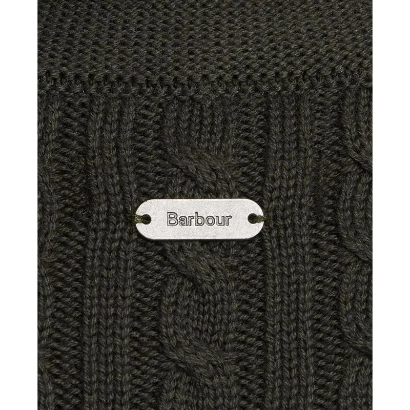 Barbour Stitch Guernsey Ladies Knit Dress - Olive