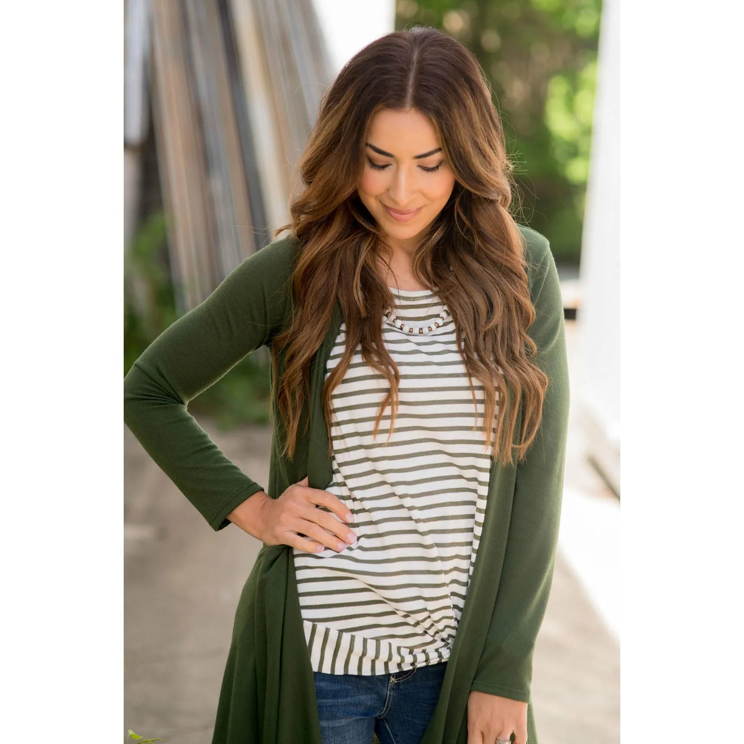 Basic Tunic Cardigan