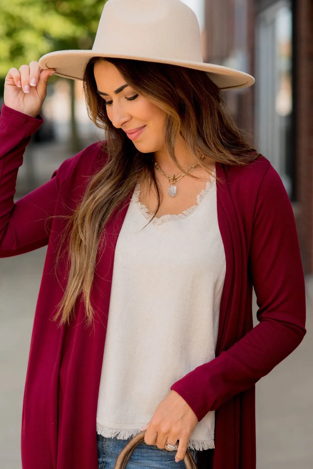 Basic Tunic Cardigan