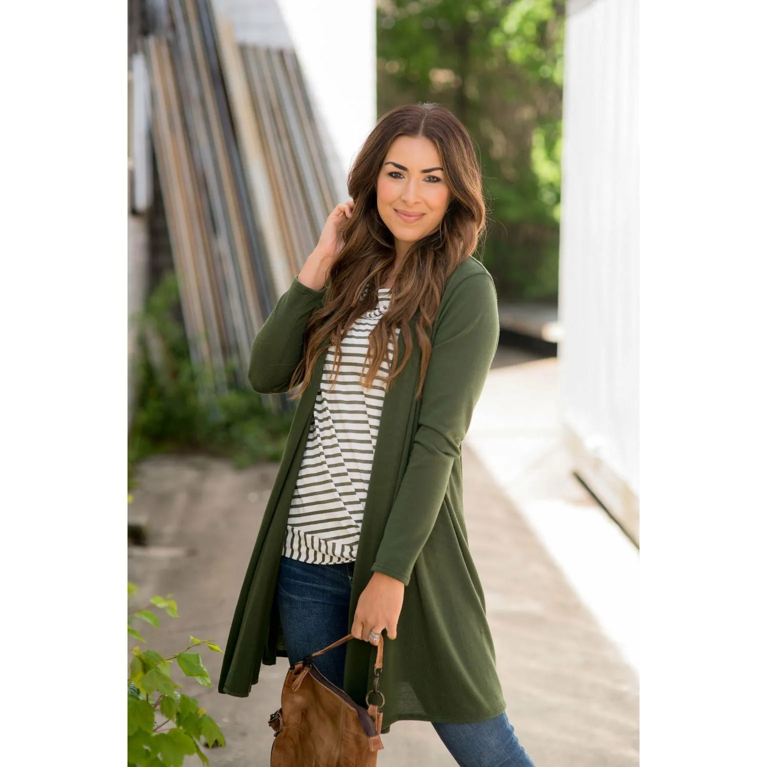 Basic Tunic Cardigan