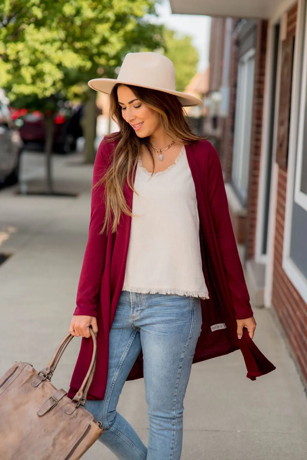 Basic Tunic Cardigan