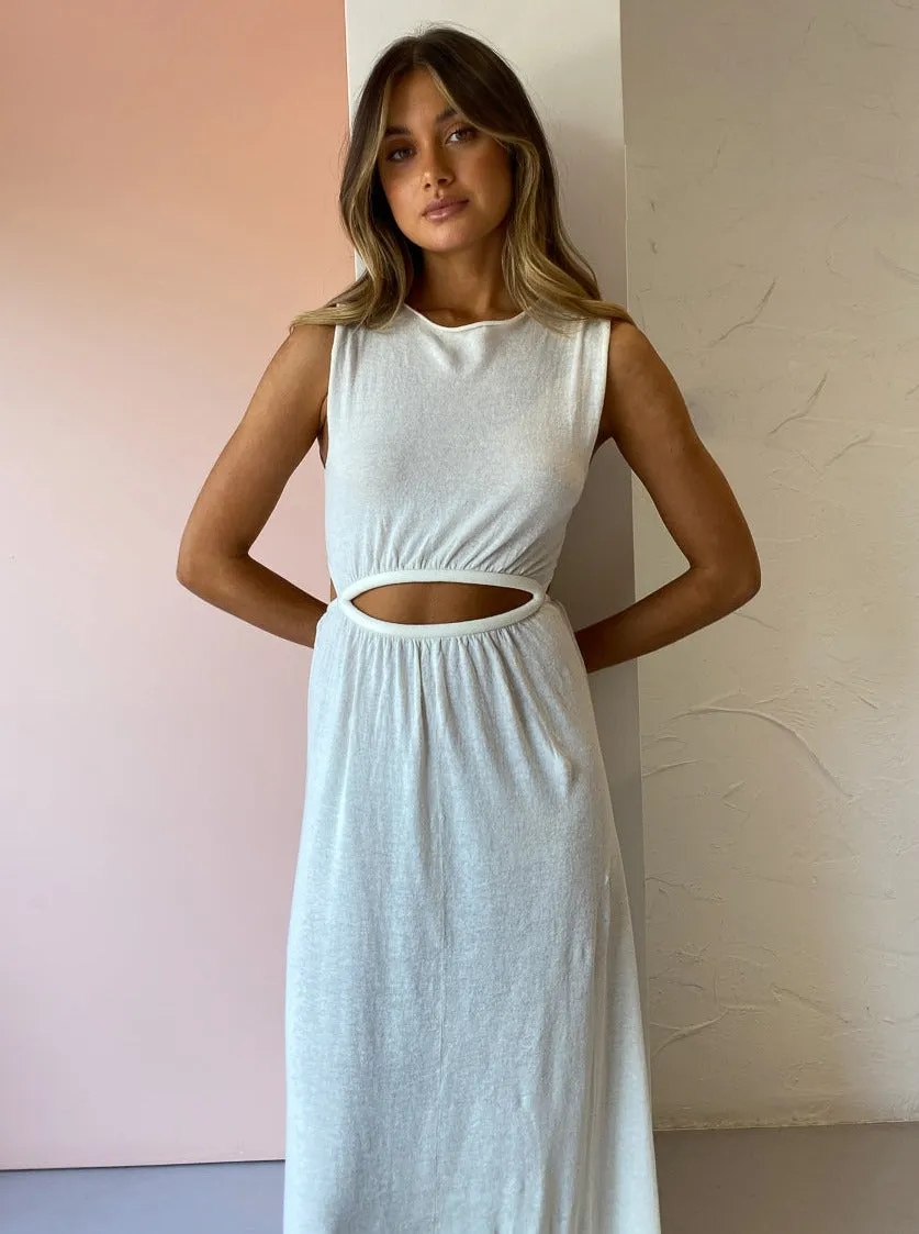 Bec and Bridge Jimi Knit Dress in Cream