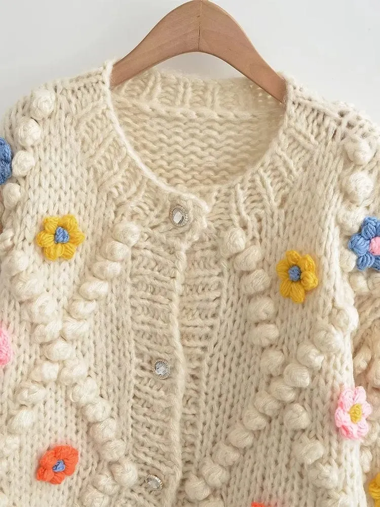 Blythe Floral Embroidered Cardigan