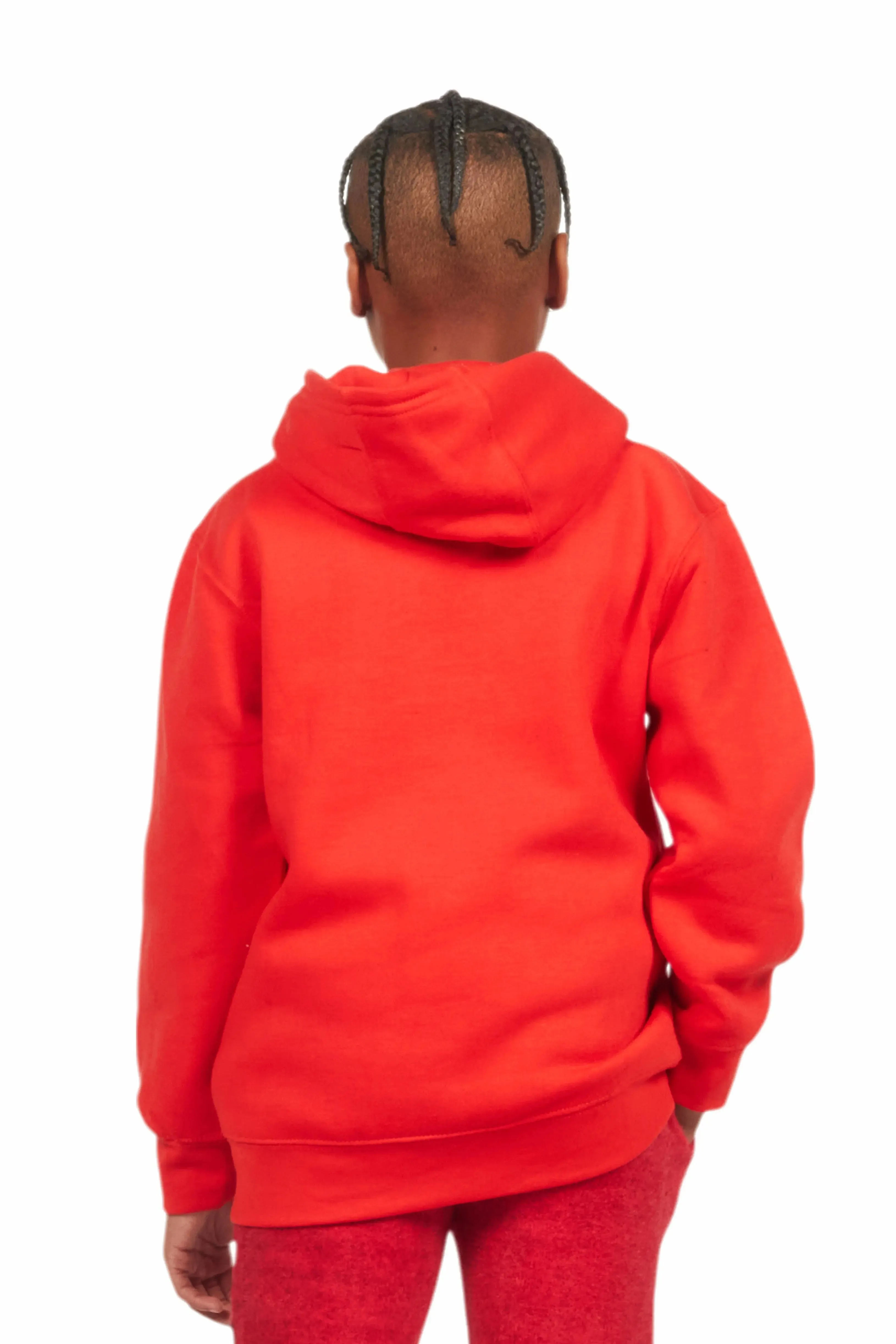 Boys Bedros Red Graphic Hoodie