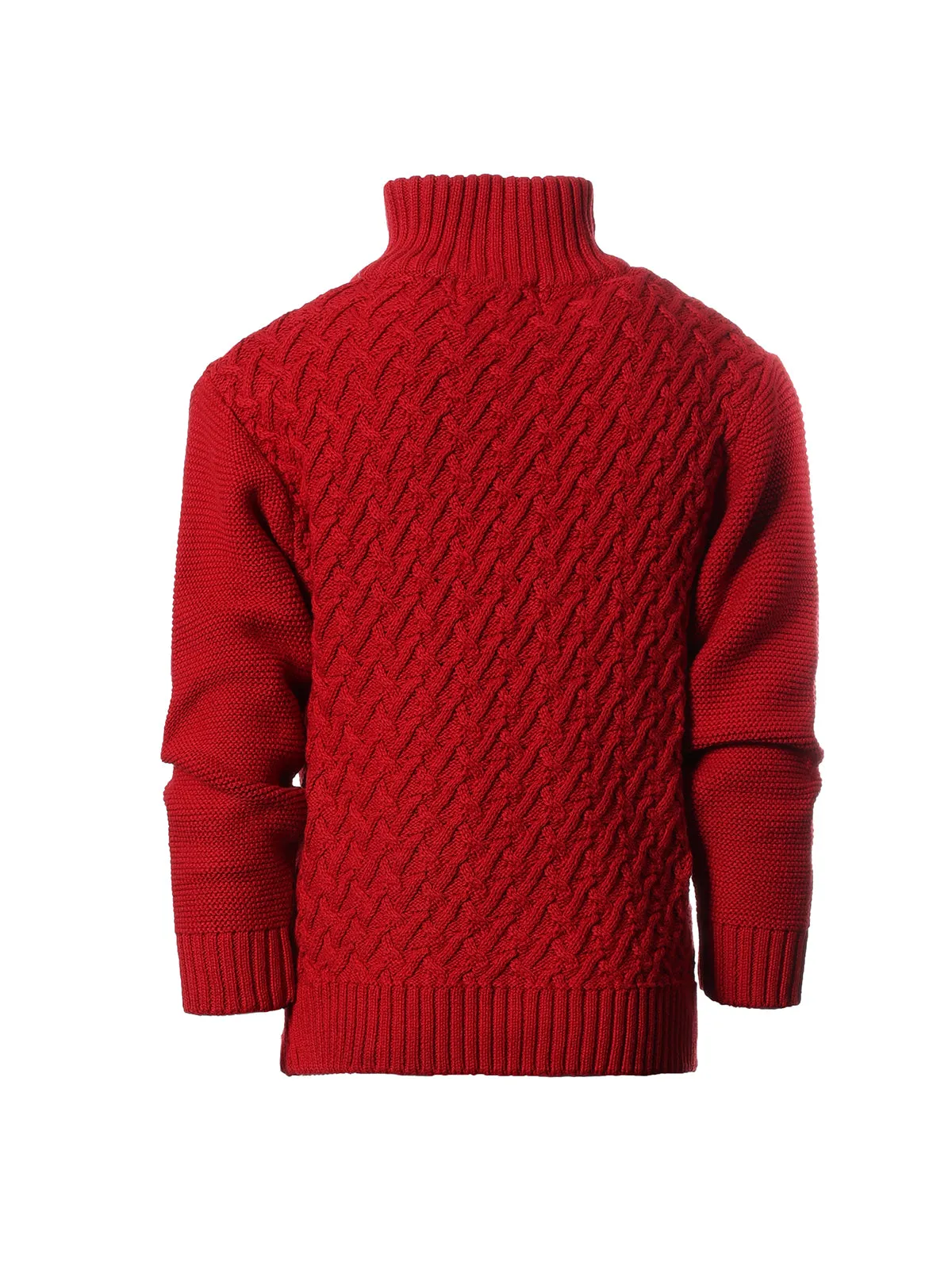 Boy's Mock Neck Sweater