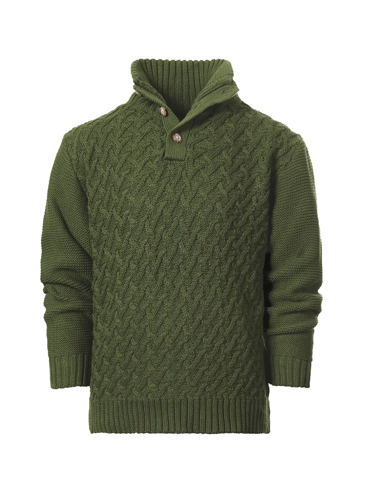 Boy's Mock Neck Sweater