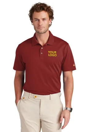 Brooks Brothers Mesh Pique Performance Custom Polos, Rich Red