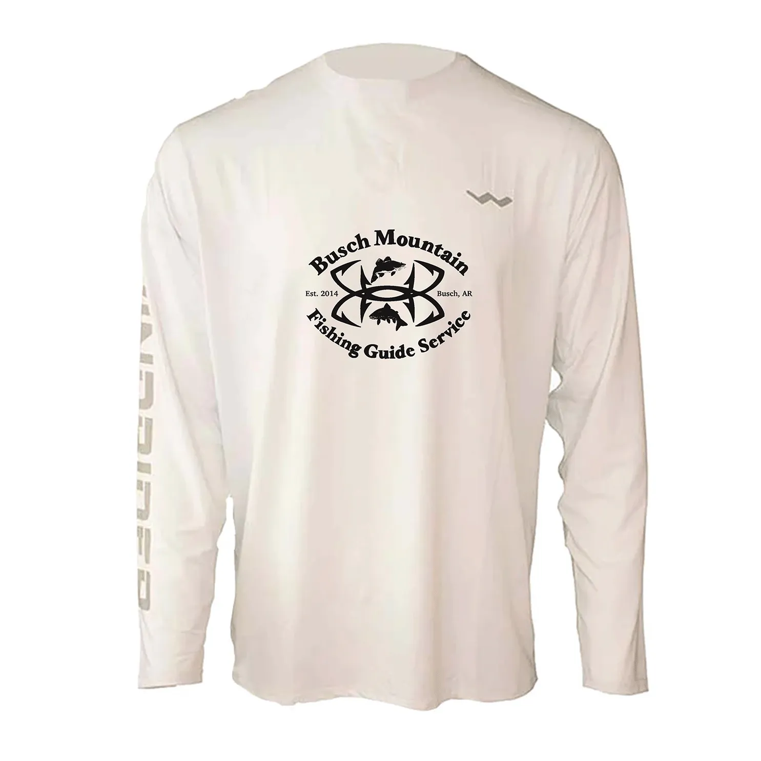 Busch Mountain Fishing Guide Service Helios Fishing Shirt