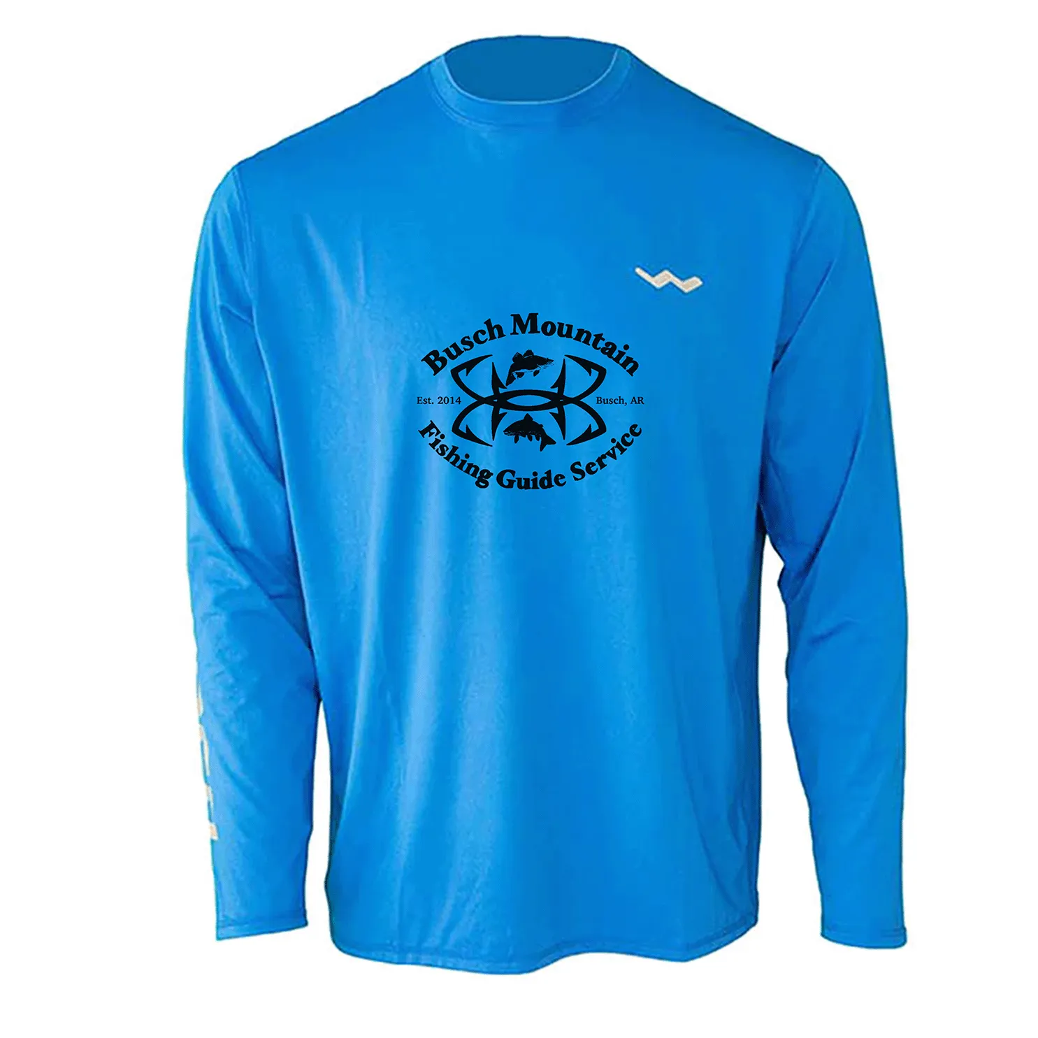 Busch Mountain Fishing Guide Service Helios Fishing Shirt