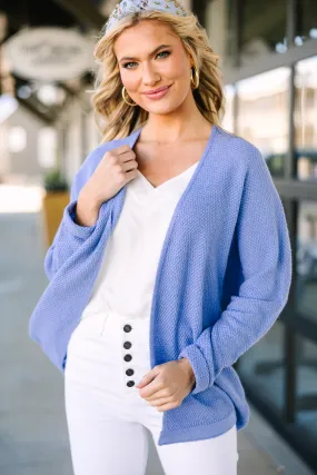 Call On Me Light Blue Cardigan