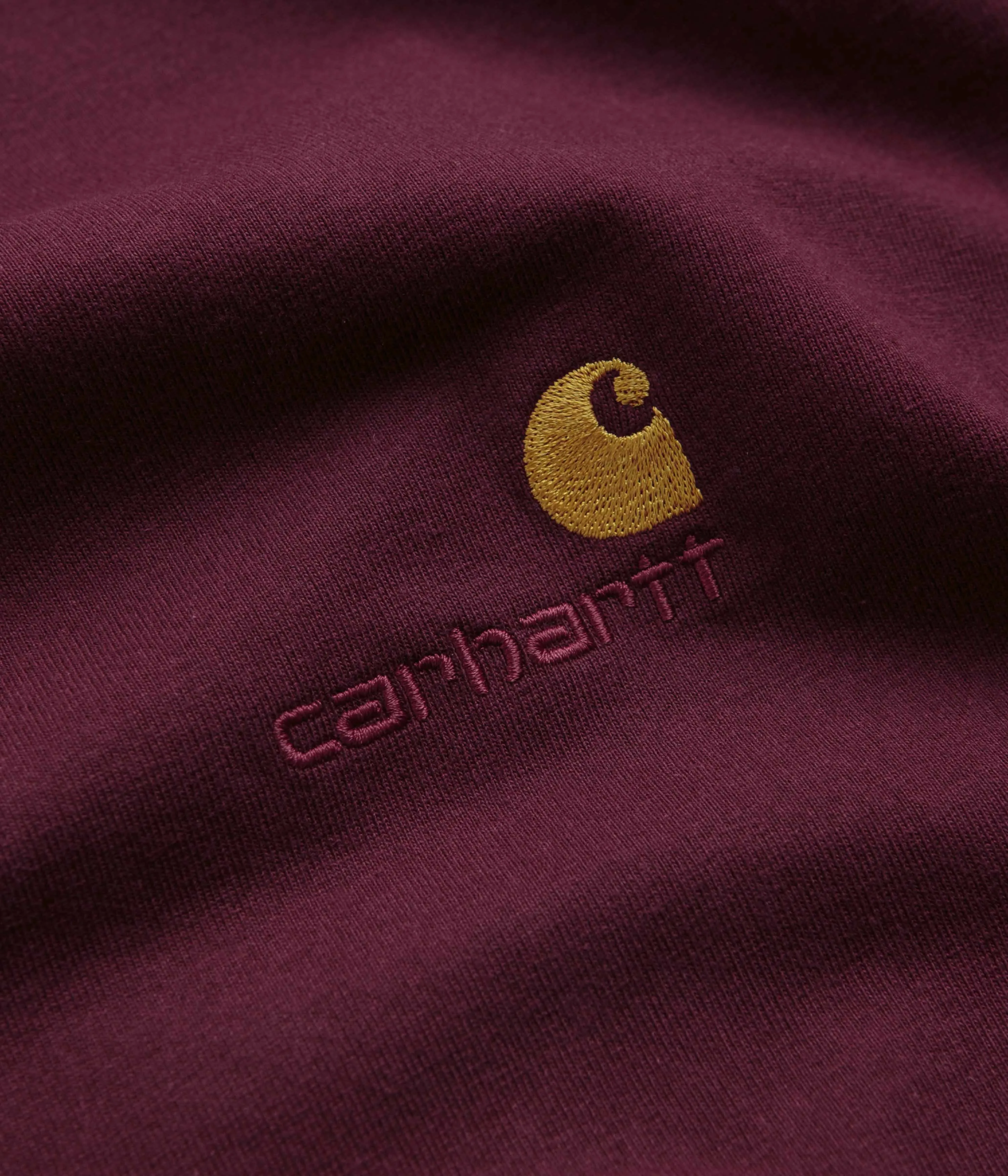 Carhartt American Script T-Shirt - Malbec