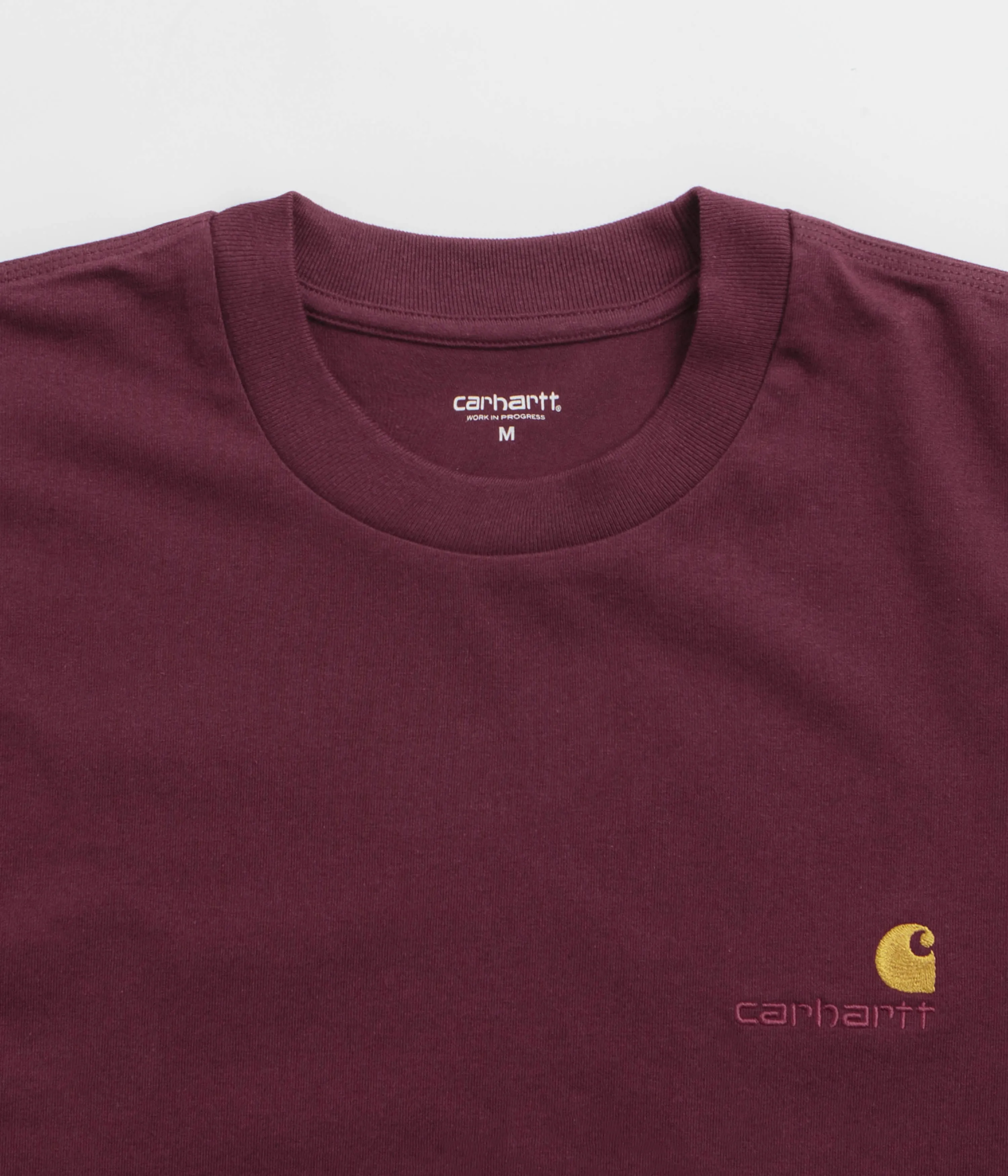 Carhartt American Script T-Shirt - Malbec