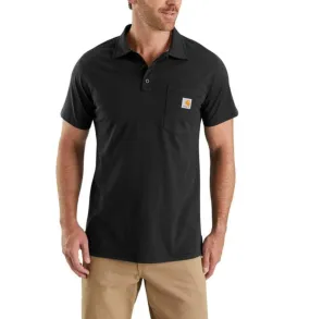 Carhartt Men's Force Delmont Short Sleeve Pocket Polo