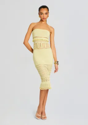 Caroline Knit Crochet Dress