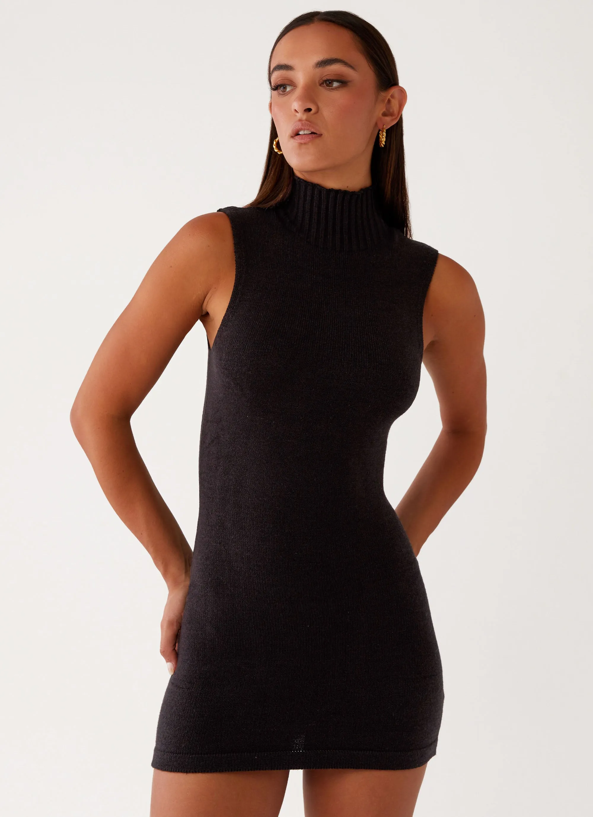 Cece Mini Dress - Black