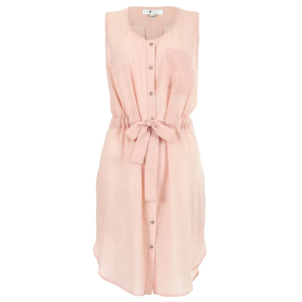 Chantal Drawstring Shirtdress