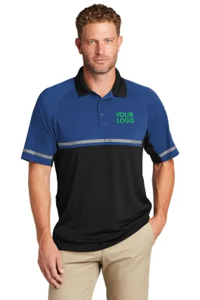 CornerStone Lightweight Enhanced Visibility Polo, Royal/ Black