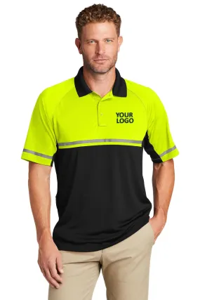 CornerStone Lightweight Enhanced Visibility Polo, Safety Yellow/ Black