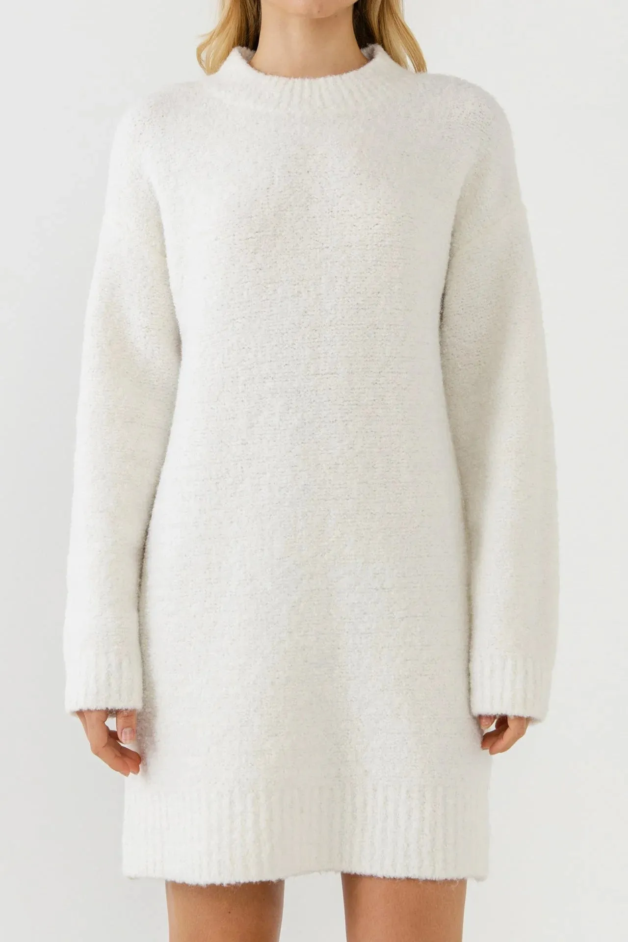 Cozy Round Sweater Dress