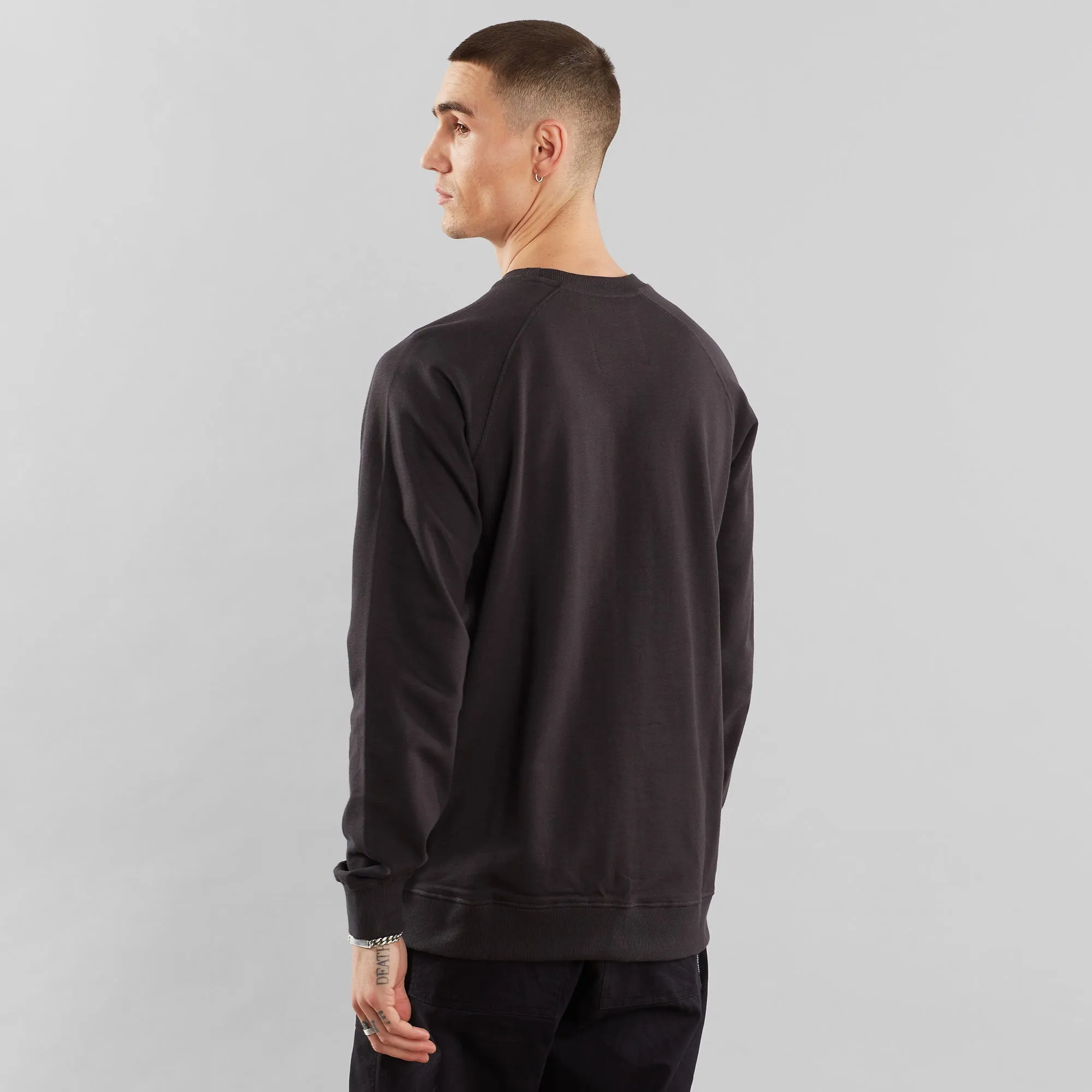 Dedicated Sweatshirt Malmoe Color Bike Charcoal