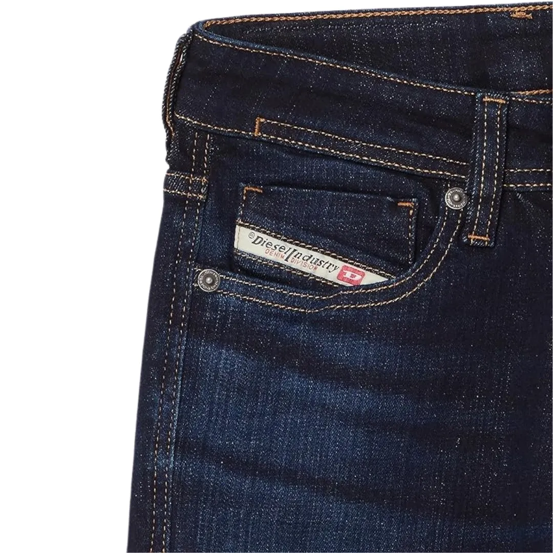 Diesel Sleenker Dark Blue Denim Jeans