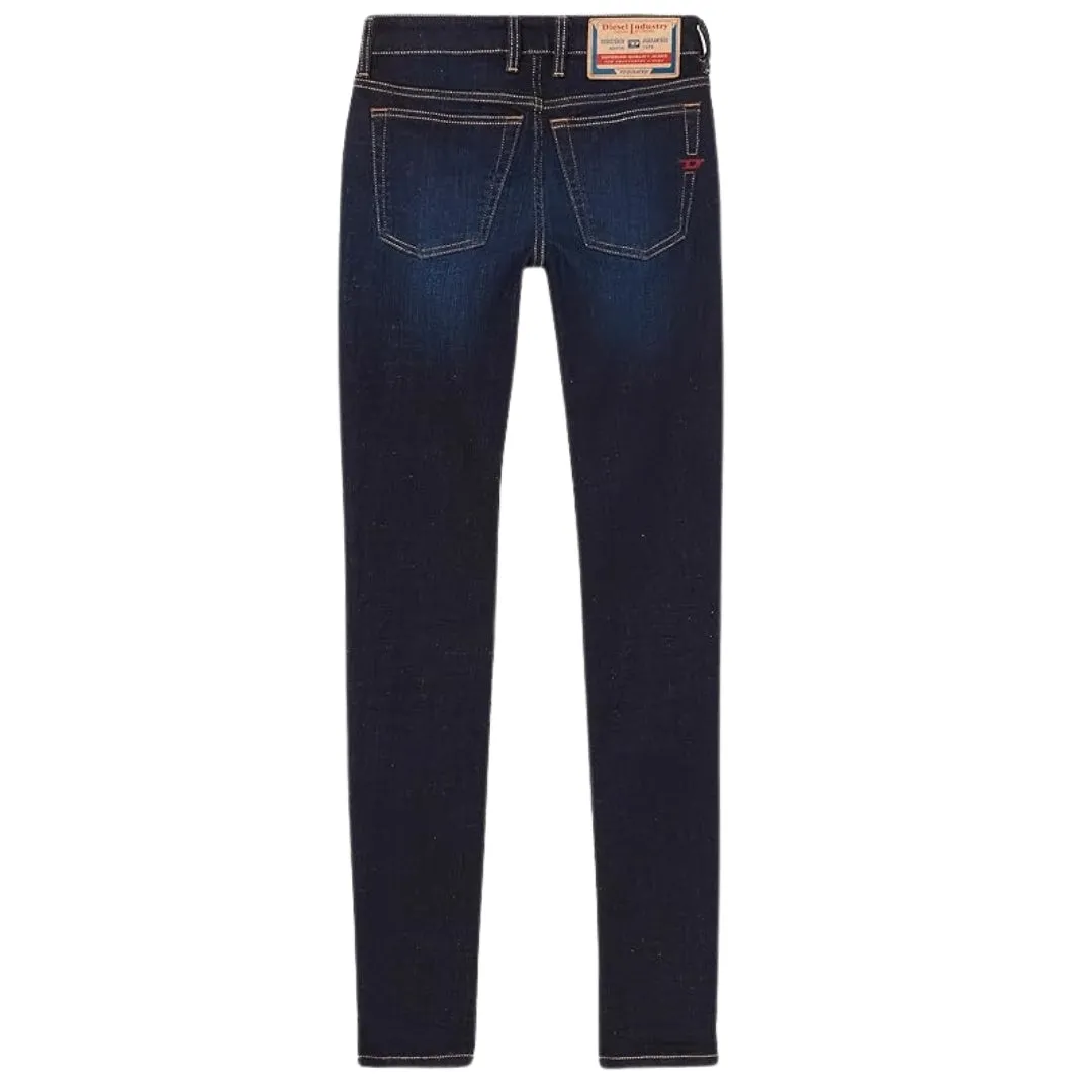 Diesel Sleenker Dark Blue Denim Jeans