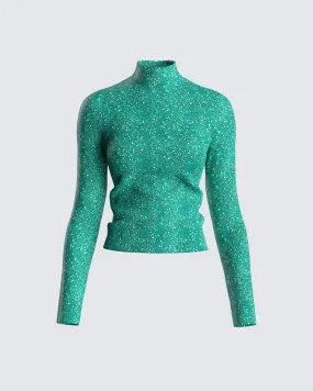 Dionne Sequin Knit Top