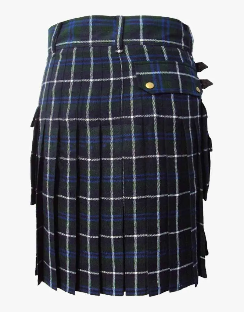 DOUGLAS TARTAN UTILITY KILT